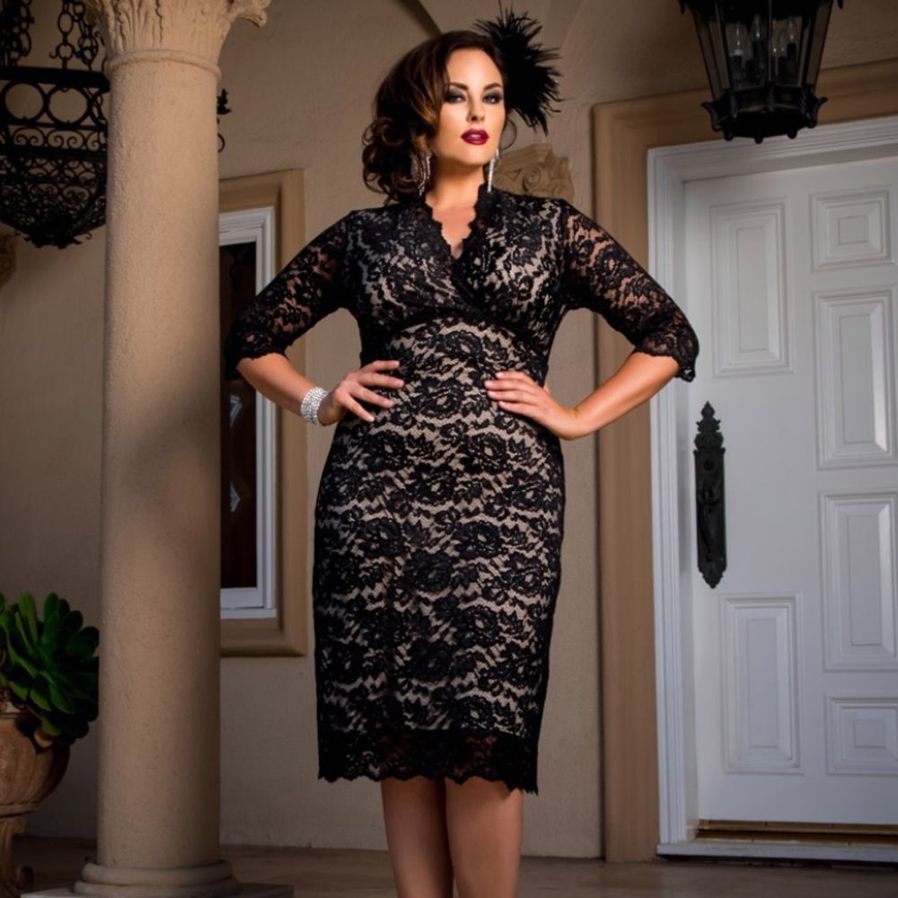 NWT Kiyonna lace dress. Size 1